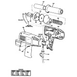 Black & Decker KX1600 Type 1 Heatgun Spare Parts