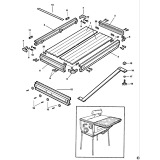 DeWalt DE7192 Type 1 Extension Table Spare Parts