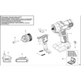 Black & Decker BDCDD186 Drill/driver Spare Parts