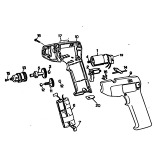 Black & Decker 9026 Type 1 Cordless Drill Spare Parts