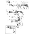 Elu EMD400 Type 1 Drill Spare Parts