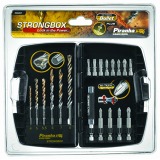 [NO LONGER AVAILABLE] Piranha Strongbox Bullet Tip Masonry Drill Bits and Screwdriving (19 Pieces)