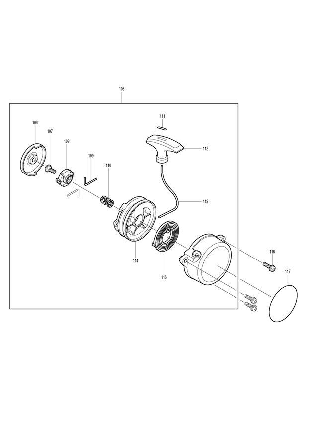 Vervangende carburateurkit compatibel met BBX7600 en BBX7600CA Blower