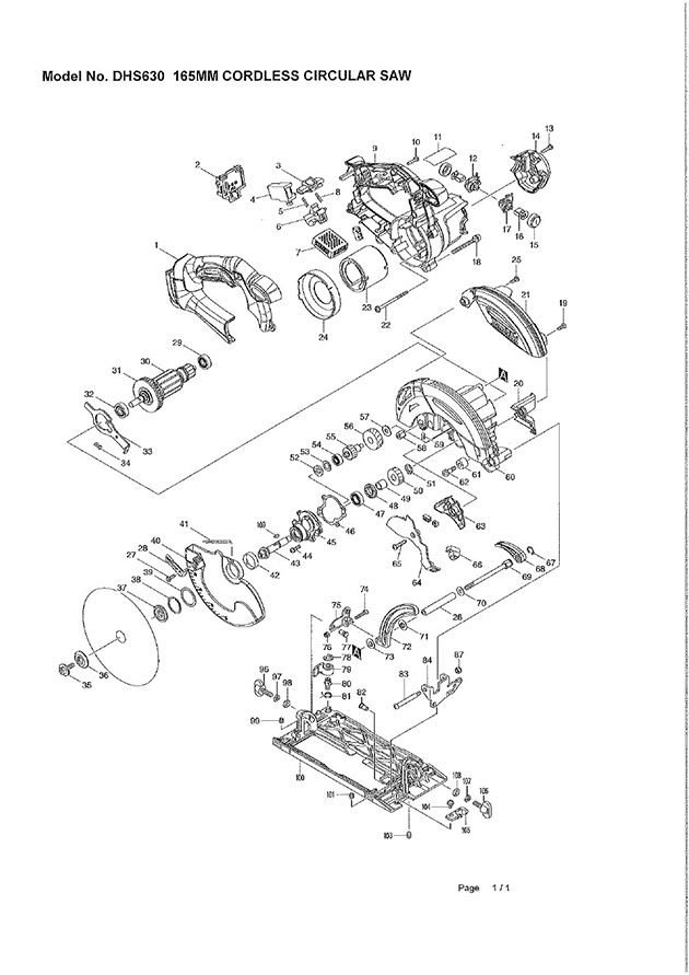 Makita Lxt Circular Saw Parts Reviewmotors.co