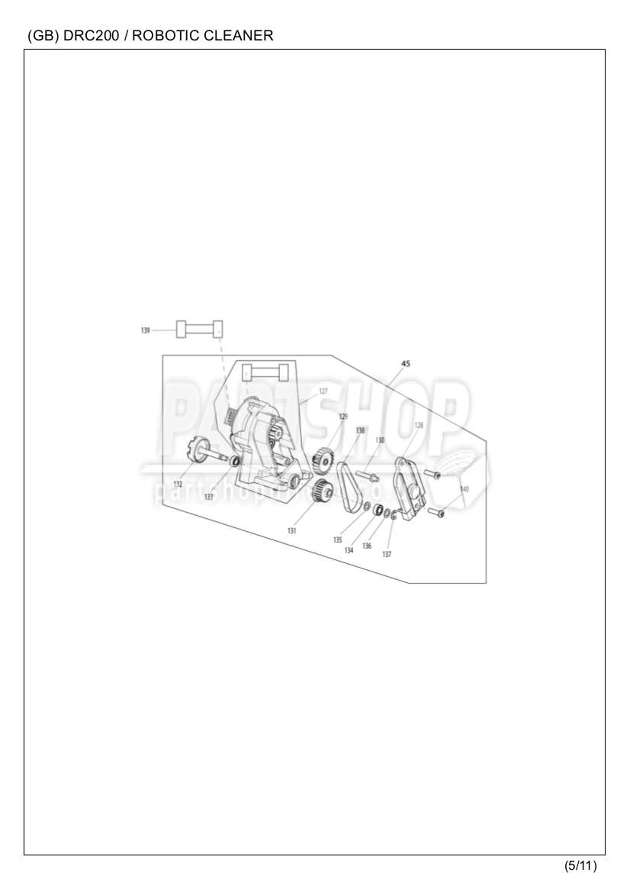 Makita DRC200 36 Volt Twin Lxt Li-ion Cordless Robotic Vacuum Cleaner Spare Parts DRC200