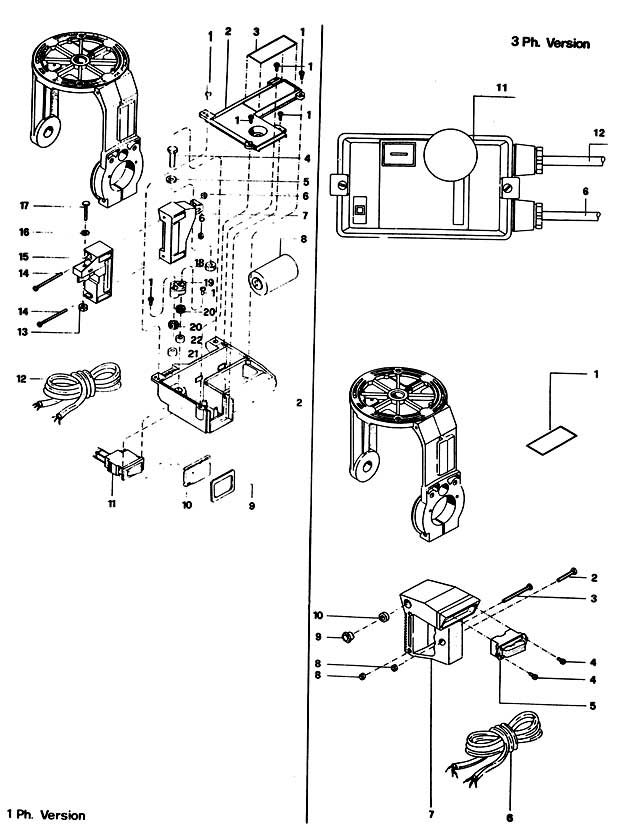 DeWalt DW1751----C Type 1 Radial Arm Saw Spare Parts DW1751----C