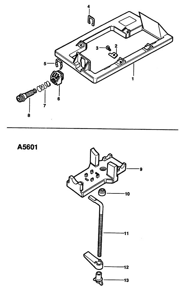 Black & Decker A5600 Type 1 Sanding Frame Spare Parts A5600