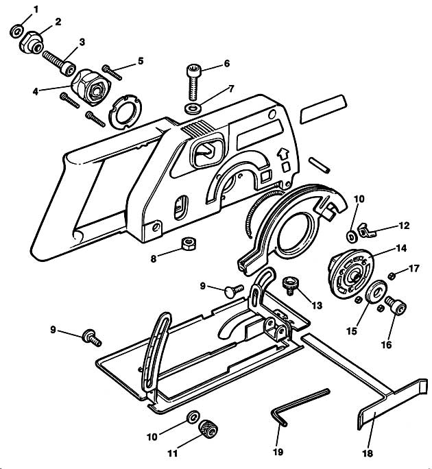 Black & Decker D2701 Type 1 Circ Saw Attach Spare Parts D2701
