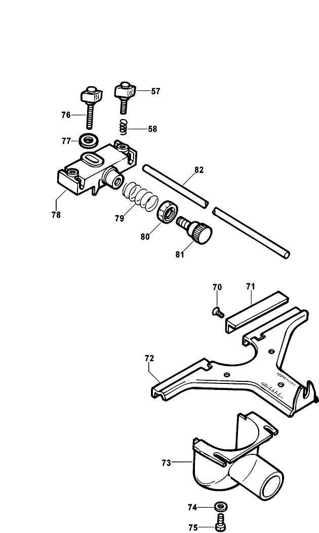 Elu EZ49000 Type 1  Spare Parts EZ49000