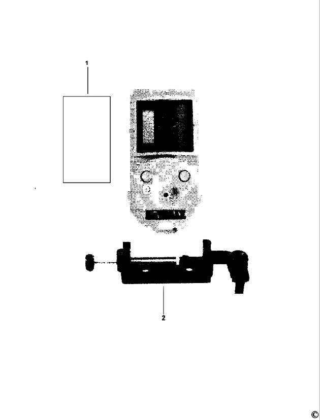 DeWalt DE0732 Type 1 Digital Laser Detector Spare Parts DE0732
