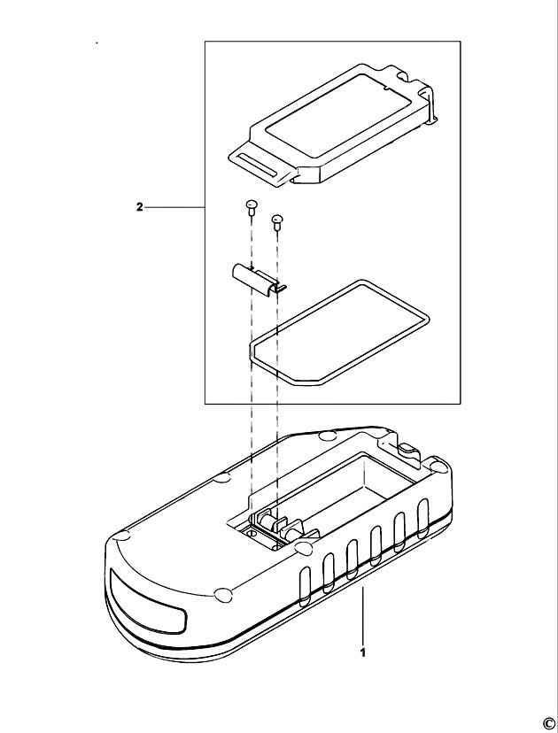 DeWalt DE0774 Type 1 Remote Control Spare Parts DE0774