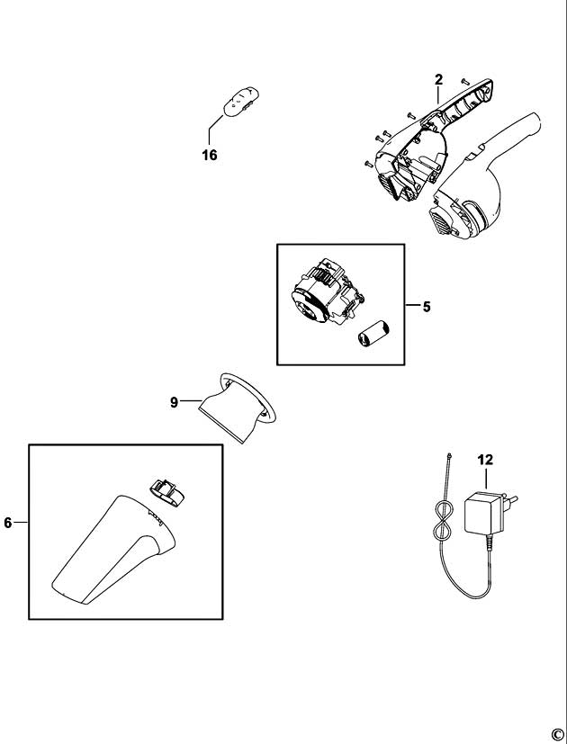 Black & Decker NV1999 Type H1 Dustbuster Spare Parts NV1999
