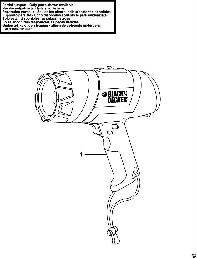 Black & Decker BDSL401A Type 1  Spare Parts BDSL401A