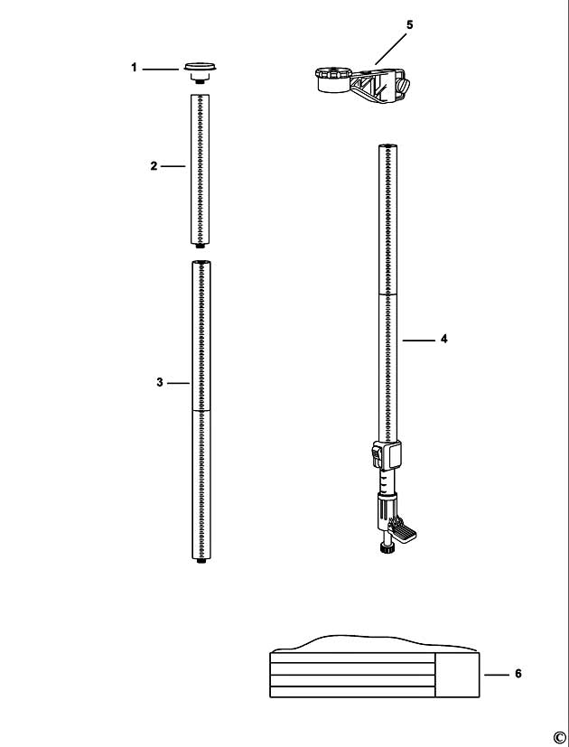 DeWalt DE0882 Type 1  Spare Parts DE0882
