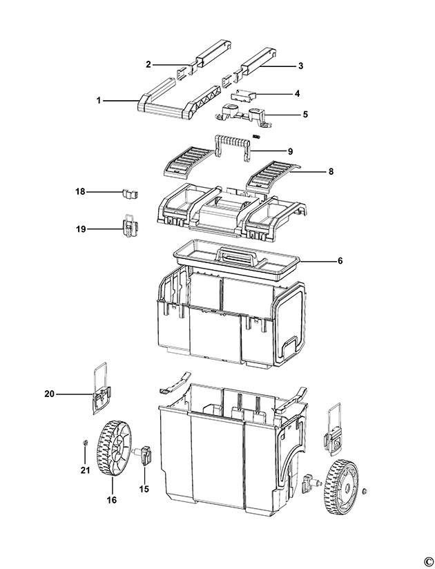 Stanley 1-70-326 Type 1 Workcentre Spare Parts 1-70-326