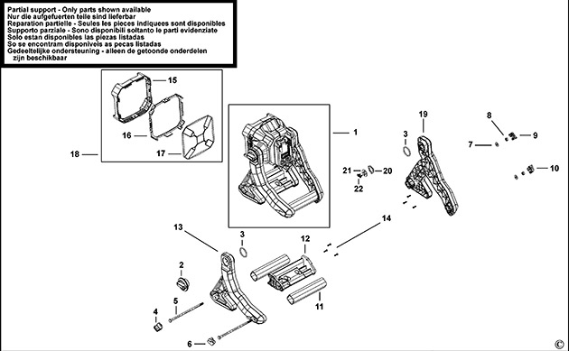 Stanley FMCL001B Spotlight Spare Parts FMCL001B