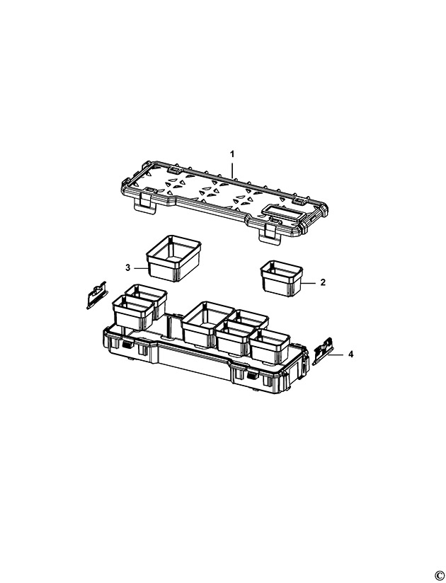 Stanley FMST1-75781 Organiser Spare Parts FMST1-75781