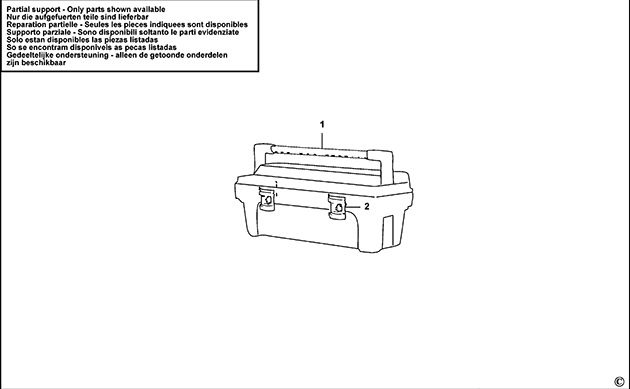 Facom BP.P20 Workbox Spare Parts BP.P20