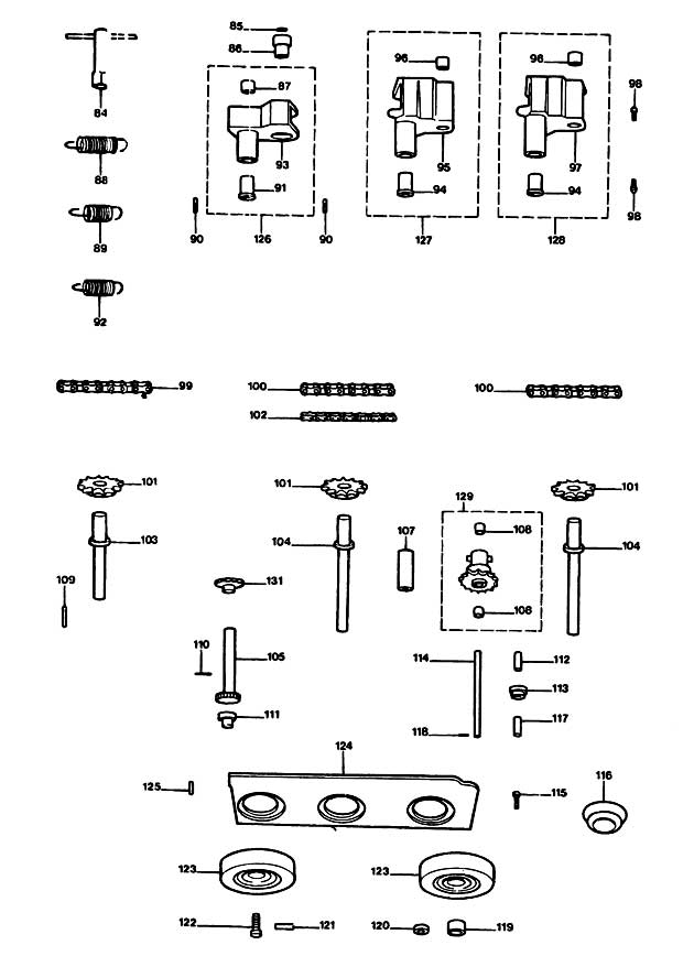 Elu MVA34-----A Type 1 Automatic Feed Spare Parts MVA34-----A