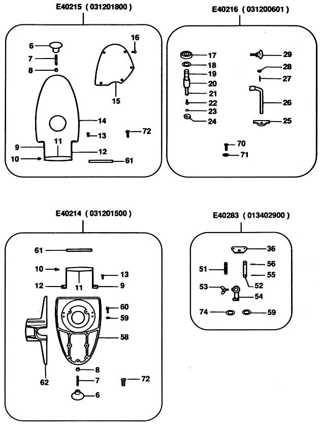 Elu E40215 Type 1 Router Accessory Spare Parts E40215