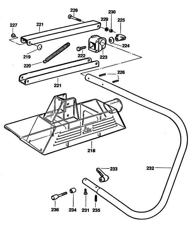 Elu E34889 Type 1 Tgs 173  Guard Spare Parts E34889