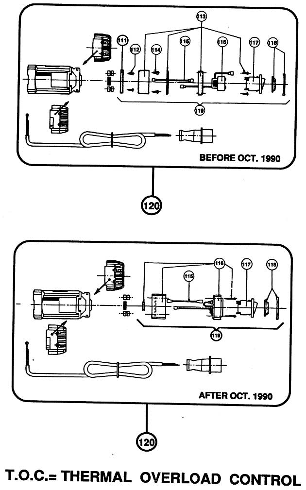Black & Decker P1810L Type 1 Core Drill Spare Parts P1810L