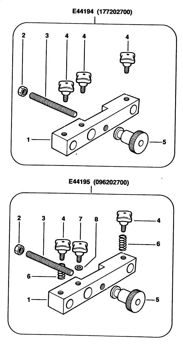 Elu 177202700 Type 1 Fence Adjuster Spare Parts 177202700