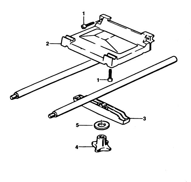 Elu 071202703 Type 1 Cross Bracket Spare Parts 071202703