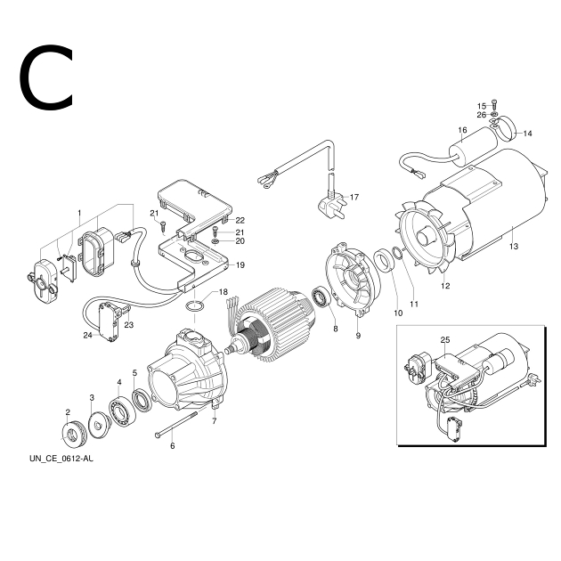 Makita HW140 140 Bar Pressure Washer 110v & 240v Spare Parts HW140