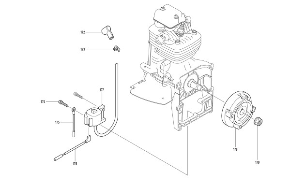 Makita PB7600 Garden Blower 75.6cc Spare Parts PB7600