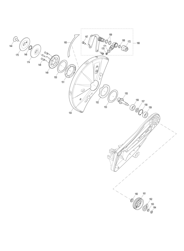 Makita PC6112 Disk Cutter Spare Parts PC6112