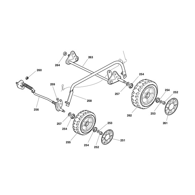Makita PLM4602 Lawnmower Spare Parts PLM4602