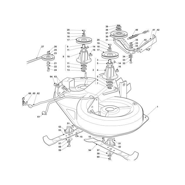 Makita PTM0900 Petrol Lawnmower Spare Parts PTM0900