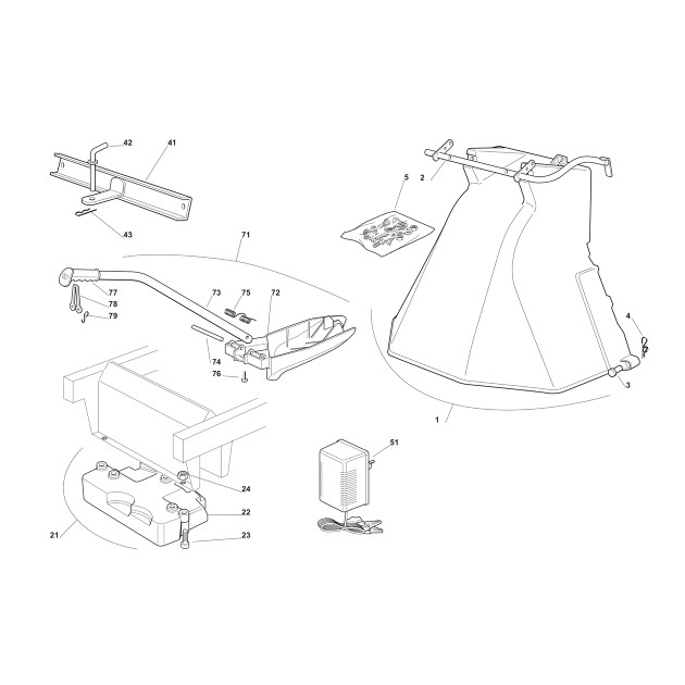 Makita PTM0900 Petrol Lawnmower Spare Parts PTM0900