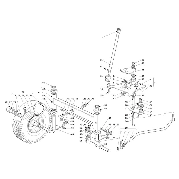 Makita PTM0900 Petrol Lawnmower Spare Parts PTM0900