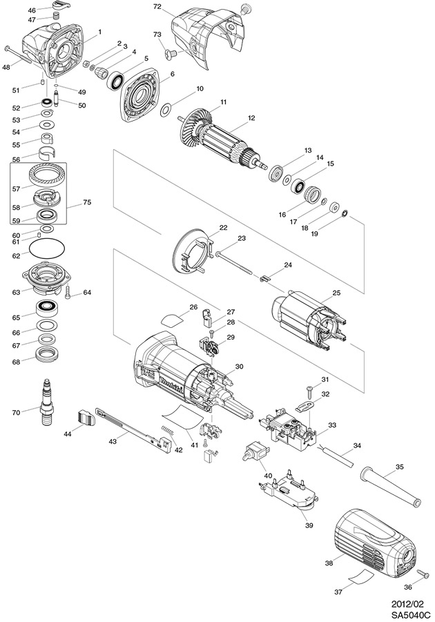 Makita SA5040C 110 & 240 Volt 5