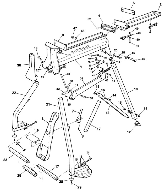 Elu MSB93 Type 2 Superjaws Spare Parts MSB93