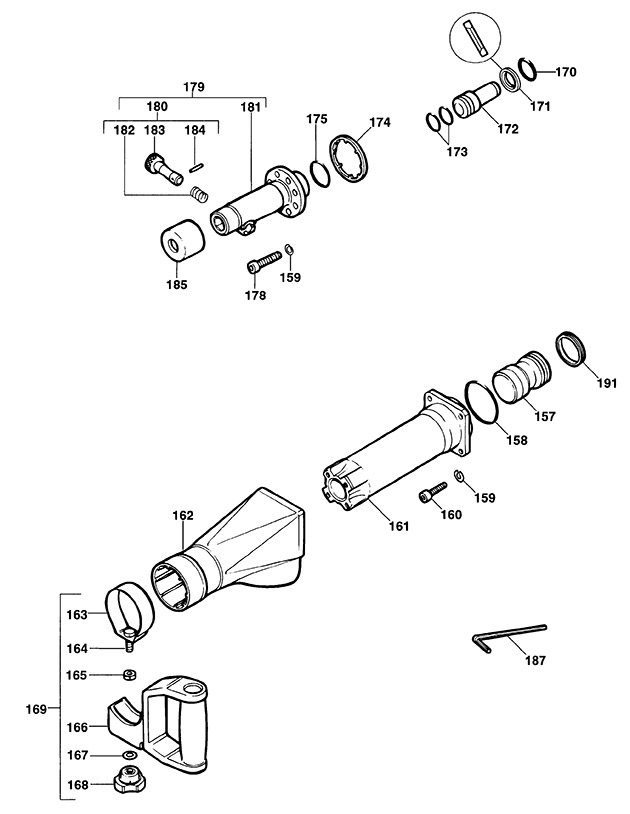 Elu SH60K Type 3 Hammer Spare Parts SH60K