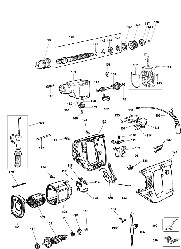 Elu SB41E Type 2 Drill Spare Parts SB41E