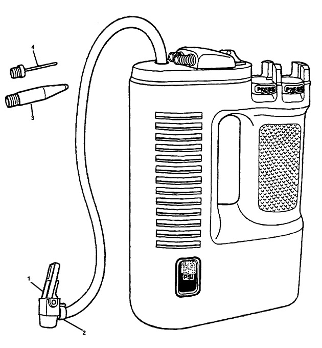 Black & Decker VP700 Type 1 Inflator Spare Parts VP700