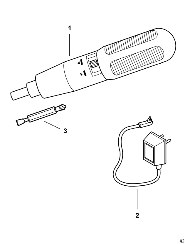 Black & Decker KC9024 Type 1 Screwdriver Spare Parts KC9024