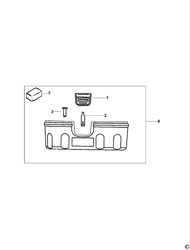 DeWalt DE9092 Type 1 Battery Spare Parts DE9092