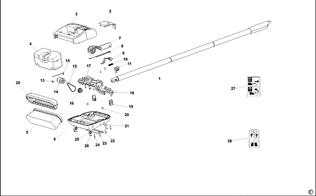Black & Decker SC100 Type 1 Floor Cleaning Kit Spare Parts SC100