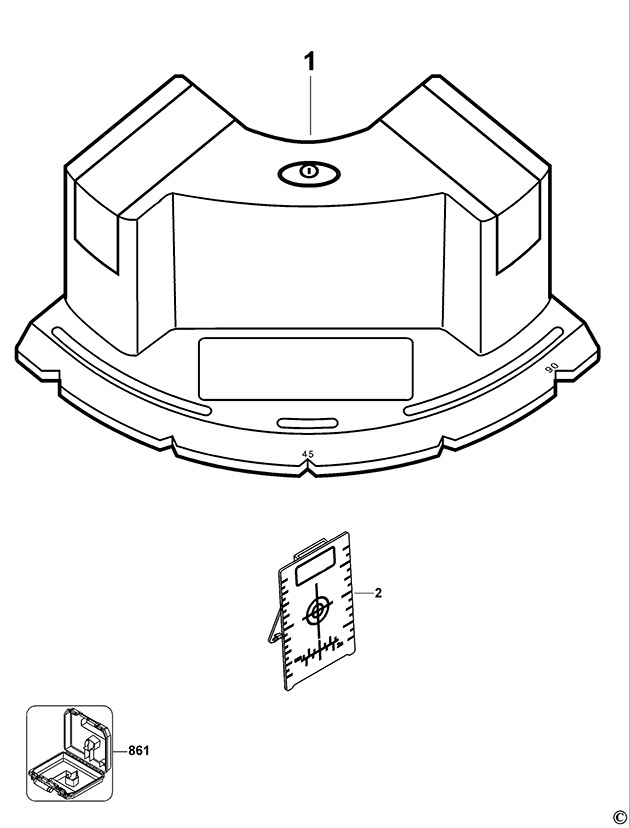 DeWalt DW060 Type 1 Laser Spare Parts DW060