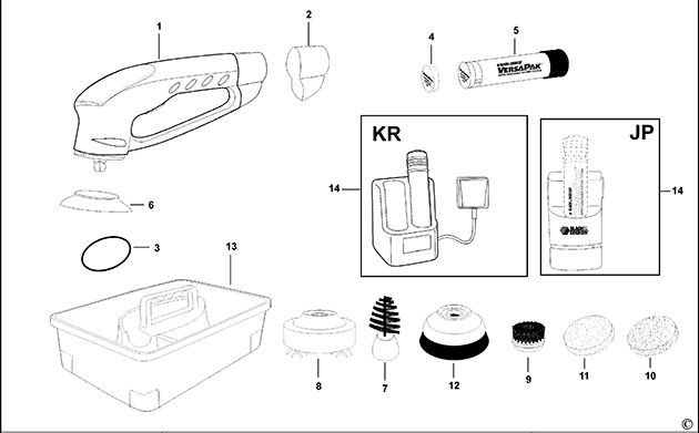 Black & Decker SB400 Type 1 Scumbuster Spare Parts SB400