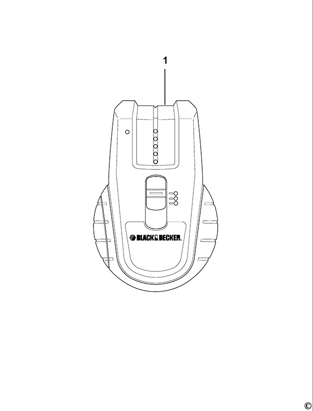 Black & Decker BDL153S Type 1  Spare Parts BDL153S