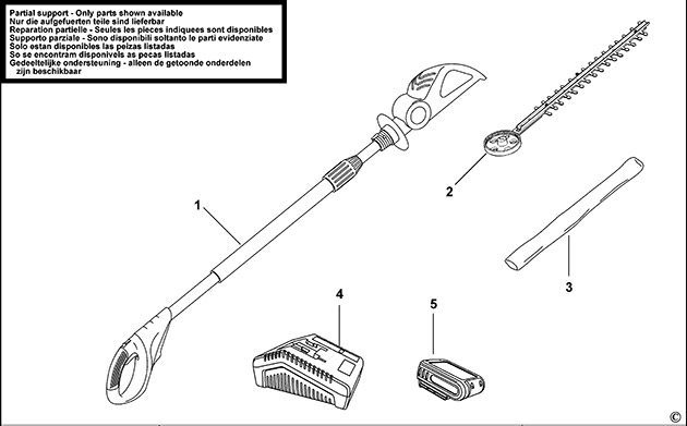 Black & Decker GTC800L Type H1 Cordless Clipper Spare Parts GTC800L