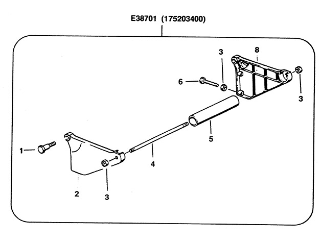Elu 175203400 Type 1 Stand Accessory Spare Parts 175203400