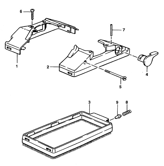 Elu E36002 Type 1 Brush Frame Spare Parts E36002