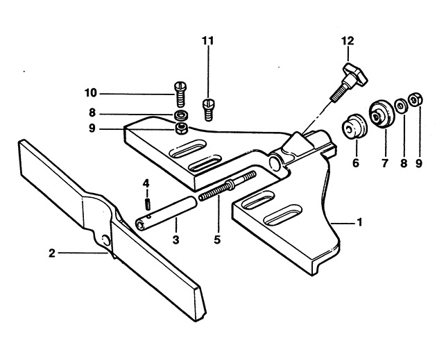 Elu 069405100 Type 1 Double Fence Spare Parts 069405100